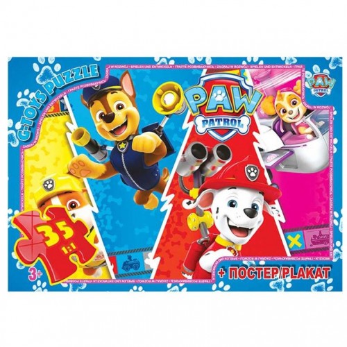 Пазли із серії "Paw Patrol" (Цуценячий патруль), 35 ел (Gtoys)