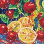 Набір з алмазною мозаїкою "Соковита насолода" 40х40см (Ідейка)