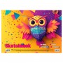 Альбом для рисования 30 л.пружина Сова (Jumbi)
