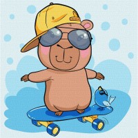 Набор для росписи по номерам для детей 