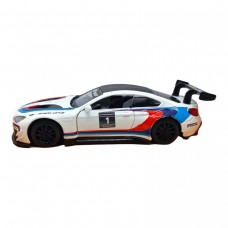 Машина мет. АВТОПРОМ арт. 4368 (96шт/2) 1:44 BMW M6 GT3,1 цвет, откр. дверь, короб. 14,5*6,5*7см