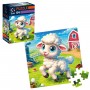 Пазли "De.tail. Спритна овечка" 64 деталі (Vladi Toys)