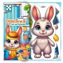 Гра розвиваюча Vladi Toys з липучками "Зайчик" VT1320-04 (Vladi Toys)