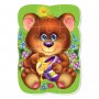 Гра розвиваюча A5 магнітні пазли "Ведмежа" Vladi Toys (Vladi Toys)