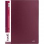 Дисплей-книга 20 файлів, бордова (Axent)