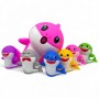 Набір іграшок для ванни Baby Shark (7 шт) (рожевий) (Bibi Toys)