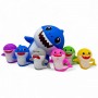 Набір іграшок для ванни Baby Shark (7 шт) (синій) (Bibi Toys)