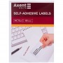 Этикетки с клейким слоем, 52,5*29,7 - 40шт/л (Axent)