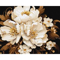 Картина за номерами з фарбами металік 