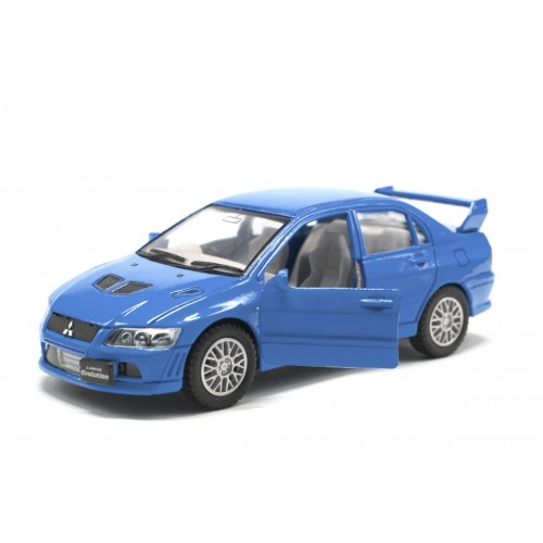 Машинка KINSMART "Mitsubishi Lancer Evolution" (синяя) (Kinsmart)