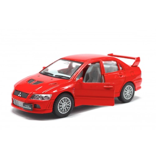 Машинка KINSMART "Mitsubishi Lancer Evolution" (красная) (Kinsmart)