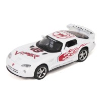 Машинка KINSMART Dodge Viper GTSR (белая)