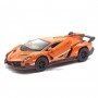 Машинка металлическая "Lamborghini Veneno", оранжевый (Kinsmart)