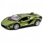 Машинка металлическая "Lamborghini Sian FKP 37", зеленый (Kinsmart)