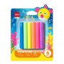 Пластилiн Deli EH713 6 кольорів супермʼякий 70гр NEON бл/кор (Deli)