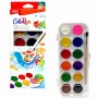 Фарба акварель "Color ran", 12 кольорів (Deli)