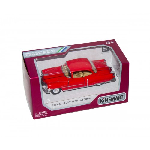 Машинка KINSMART "Cadillac Series 62" (красная) (Kinsmart)