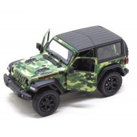 Машинка KINSMART JEEP WRANGLER, зеленый