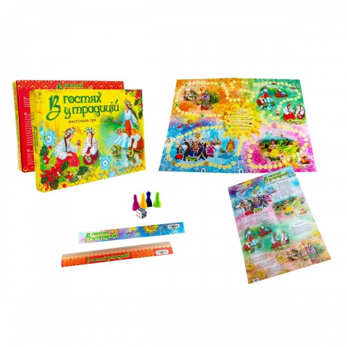 Настольная игра "В гостях у традиций" (укр) (Strateg)