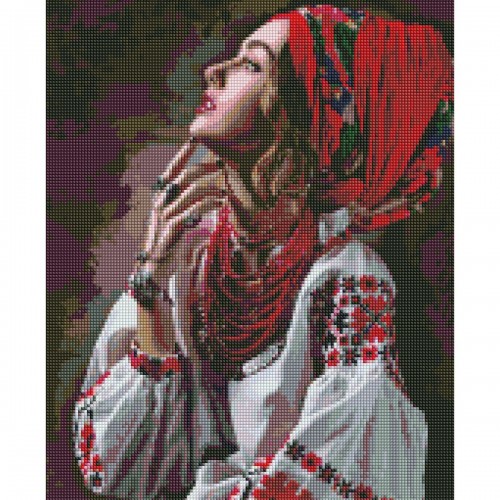 Алмазная мозаика "Цветы-звезды" (Ідейка)