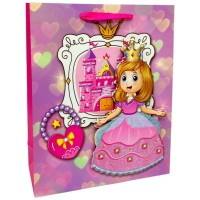 Пакет подарочный, 32х26х10,5 см (ПРИНЦЕССА) микс видов Пакет подарочный, 32х26х10,5 см (ПРИНЦЕССА) микс видов