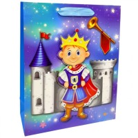 Пакет подарочный, 32х26х10,5 см (ПРИНЦ) микс видов Пакет подарочный, 32х26х10,5 см (ПРИНЦ) микс видов