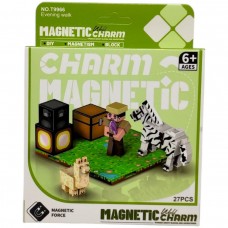Конструктор магнитный MINECRAFT (ВИД 3)