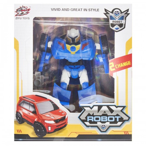 Трансформер "Max Robot", синий (Ziyu Toys)