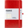 Книга записная Partner Lux, 125*195, 96 л, кл, крас (Axent)