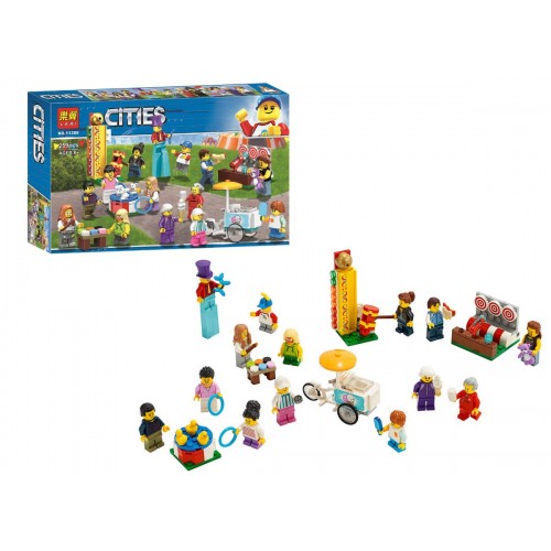 Конструктор "Cities: весёлая ярмарка", 259 дет (Lari)