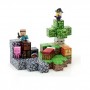 Конструктор магнитный "Майнкрафт/Minecraft" 49 элементов, фигурки героев, в коробке (MiC)