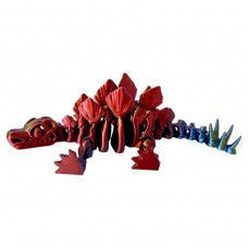 Игрушка подвижная 3D Динозавр Стегозавр (ВИД 8) 18 см