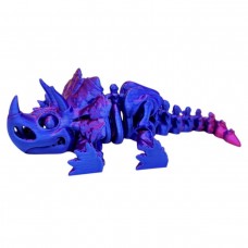 Игрушка подвижная 3D Динозавр трицератопс (ВИД 1) 15 см