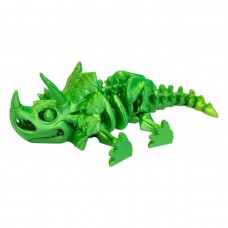 Игрушка подвижная 3D Динозавр трицератопс (ВИД 4) 15 см