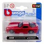 Машинка металлическая (коллекционная) "2008 Dooge", красный (Bburago)