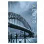 Книга записная А4, 96 л., кл., Glory (Axent)