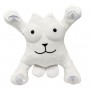 Игрушка на присосках "Кот Саймон", белый (Селена)