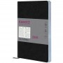 Ежедневник 2026 Partner City Soft, 145*210, черный (Axent)