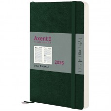 Щоденник 2026 Partner Soft Skin, 145*210, темно-зелений