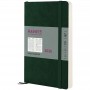 Ежедневник 2026 Partner Soft Skin, 145*210, темно-зеленый (Axent)
