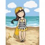 Картина за номерами "Beach Belle Santoro Gorjuss Collection" 30х40 см (Ідейка)