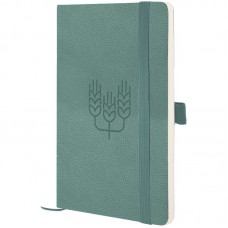 Книга записна Partner Soft Skin,125*195, 96арк, кл.Колоски