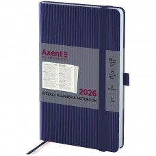 Щотижневик 2026 Partner Lines, 125*195, темно синій