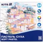 Пастель сухая, 24 цвета Creative. (Kite)