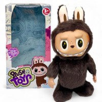 Интерактивная игрушка ЛАБУБУ/LABUBU (КОРИЧНЕВЫЙ)