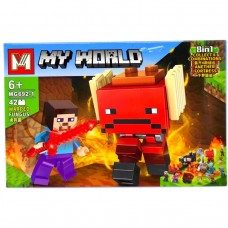 КОНСТРУКТОР MINECRAFT (37+ дет) (ВИД 1)