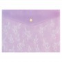 Папка на кнопке, А5+, Lavender-3 (Axent)