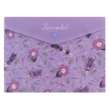 Папка на кнопці А5+ Lavender-1