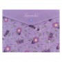Папка на кнопке, А5+, Lavender-1 (Axent)