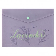 Папка на кнопці А5+ Lavender-2